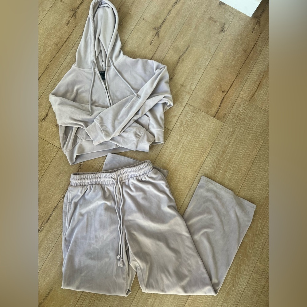 Purple track suit from forever 21